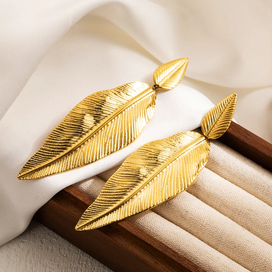 Boucles d'oreilles Plumi