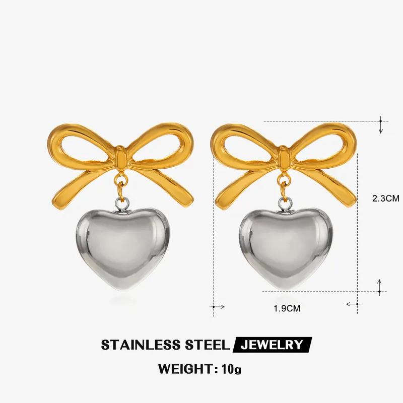 Boucles d'oreilles Petit Cœur