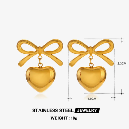 Boucles d'oreilles Petit Cœur