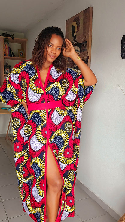 Robe Chantabaya rouge
