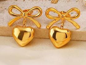 Boucles d'oreilles Petit Cœur